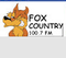 Fox Country 100.7 - KGWY Logo