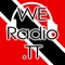 WE Radio.TT Logo