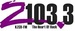 Z103.3 - KZCR Logo