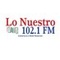 Lo Nuestro 102.1 FM Logo