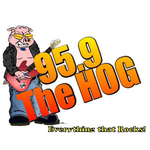 95.9 The Hog - WRZK Logo