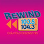 Rewind 103.5/104.3 - WNND Logo