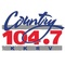 Country 104.7 KKRV - KKRV Logo