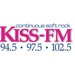 Kiss FM - WQSS Logo
