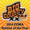 Big Country 93.1 - CJXX-FM Logo