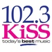 102.3 KiSS FM - CKY-FM Logo