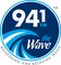 94.1 The Wave - WBAN Logo