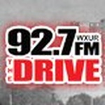 92.7 The Drive - WXUR Logo