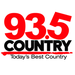 Country 93.5 - CKXC-FM Logo