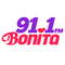 Bonita FM 91.1 - XHECM-FM Logo