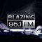 Blazing 95.1 Logo