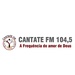 Rádio Cantate - 104.5 FM Logo