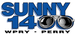 Sunny 1400 - WPRY Logo