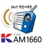 AM1660 K-Radio - WWRU Logo