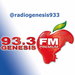 Radio Génesis 93.3FM Logo