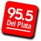 95.5 Del Plata Logo