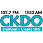 107.7 FM & 1580 AM CKDO - CKDO Logo