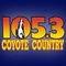 Coyote Country 105.3 - KIOD Logo