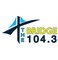 The Bridge 104.3 - KEZP Logo