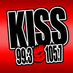 Kiss 105.7 - WKJS Logo