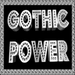 Goth 'N' Metal - Gothic Power Logo