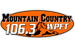 Mountain Country 106.3 - WPFT Logo