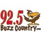 92.5 Buzz Country - WMBZ Logo