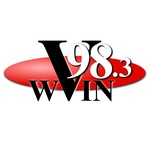 V-98.3 - WVIN-FM Logo