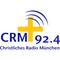 CRM 92.4 - Worship Radio Logo