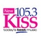 KISS 105.3 - CISS-FM Logo