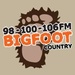 Bigfoot Country - WCFT-FM Logo