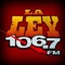 La Ley 106.7 FM Logo