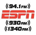 ESPN 94.1 - WRVC Logo