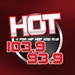 Hot 103.9/93.9 FM - WHXT Logo