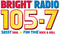 Bright Radio 105-7 - WMXH-FM Logo