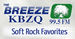 The Breeze 99.5 - KBZQ Logo