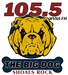 105.5 The Big Dog - WVNA-FM Logo