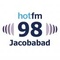 Hot Fm 98 Jacobabad Logo