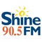 90.5 ShineFM - CKRD-FM Logo