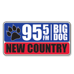 Big Dog Country 95.5 - KYNU Logo