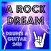 A ROCK DREAM - Drums & Guitar 24H Logo