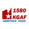 Hometown Radio 1580 - KGAF Logo