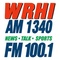 WRHI FM 100.1 - WRHI Logo