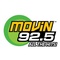 MOViN 92.5 - KQMV Logo