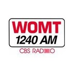 1240 Talk Radio - WOMT Logo