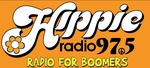 Hippie Radio 97.5 - KWUZ Logo