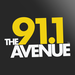 91.1 The Avenue - WOVM Logo