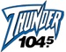 Thunder 104.5 - WGRX Logo