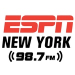 ESPN New York 98.7FM - WEPN-FM Logo