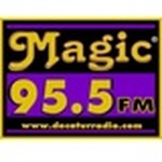 Magic 95.5 FM - W238CH Logo